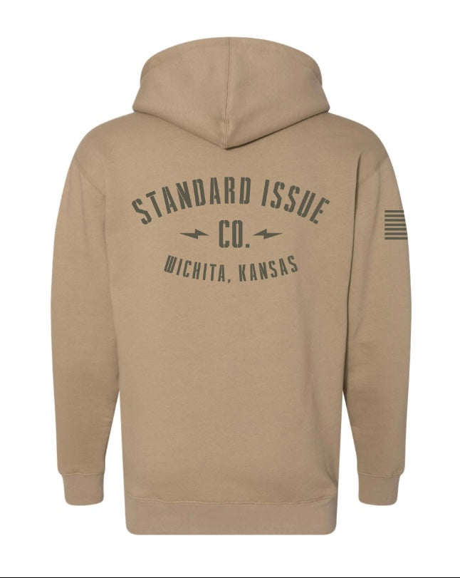 Standard Issue Co. Cream Army Hoodie