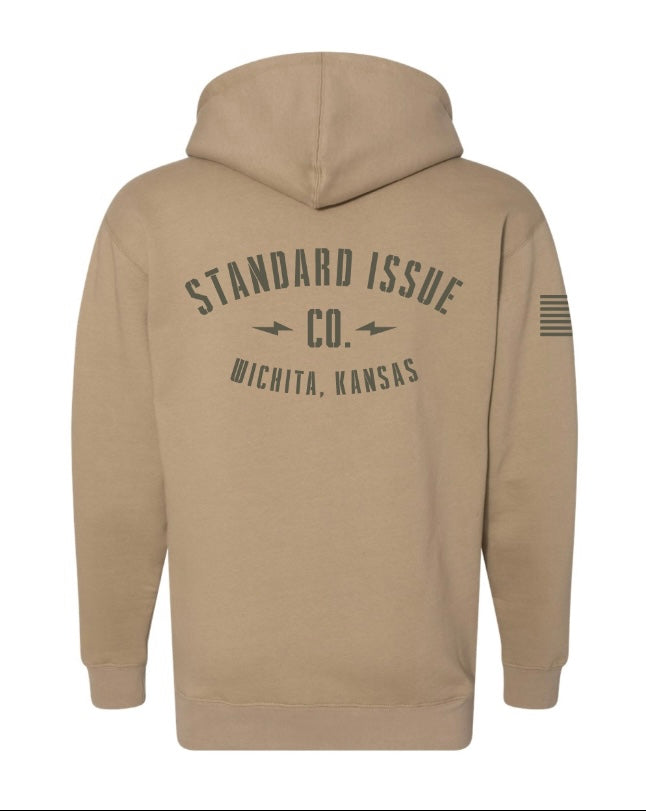 Standard Issue Co.- Cream Army Hoodie